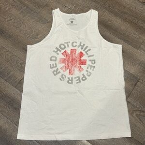 Red Hot Chili Peppers Branded White T-Shirt Size 3XL New